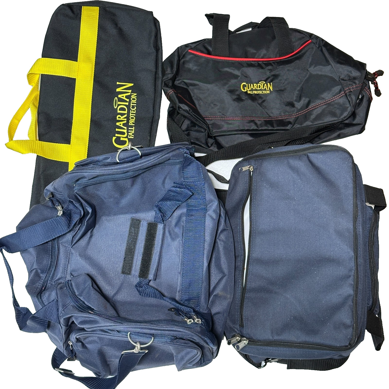 Mixed Lot of 4 Work Gear Bags Guardian Fall Protection & Toppers Duffle Cooler