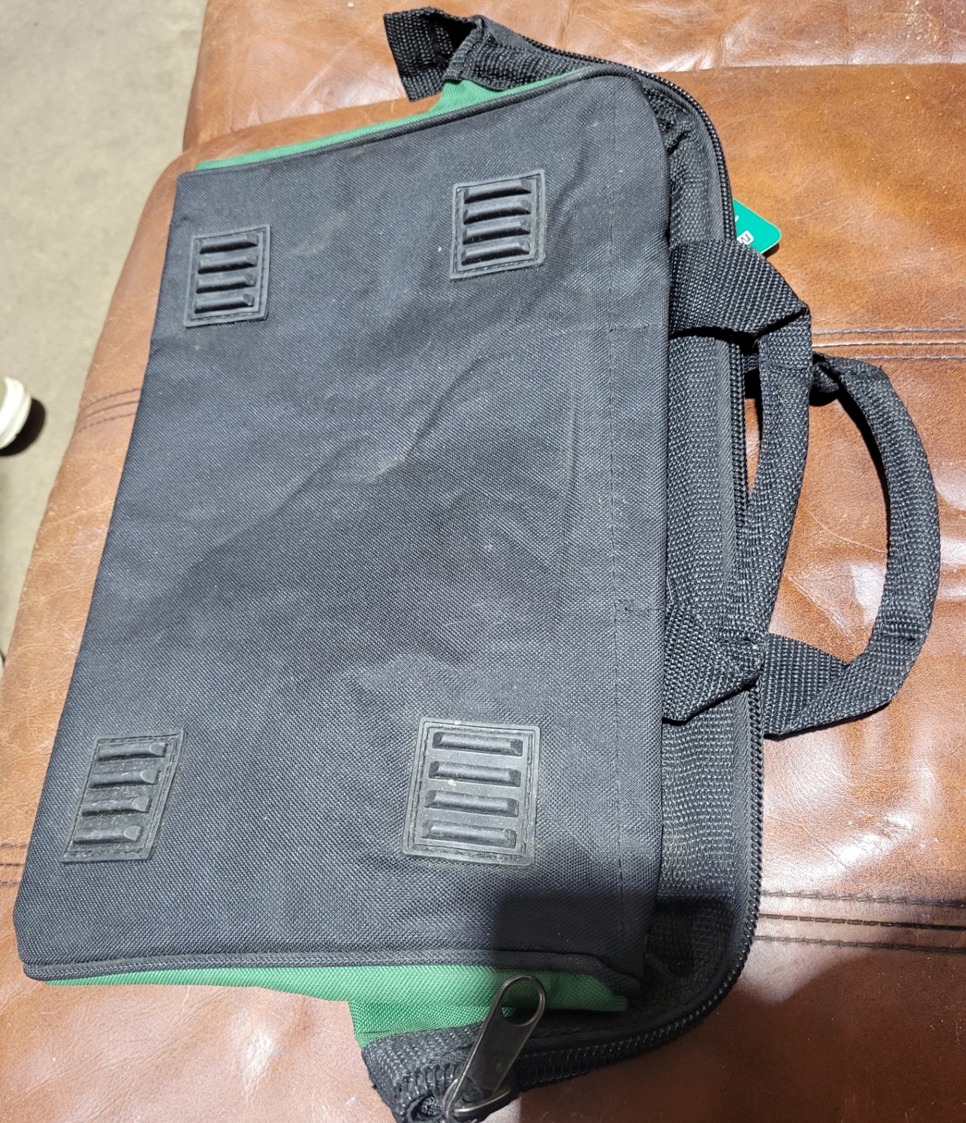 Masterforce 14″ Tool Bag New With Tag Green / Black 12 Pocket