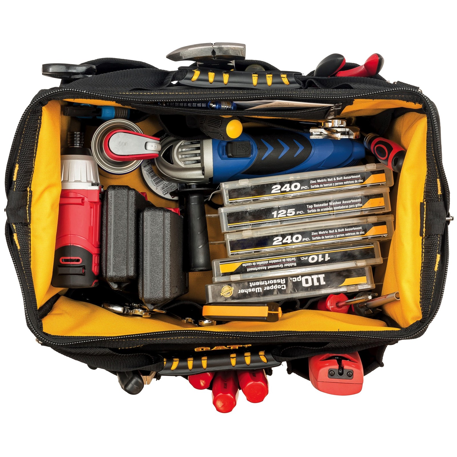 Cat 16 Inch Pro Wide-Mouth Tool Bag – 240044