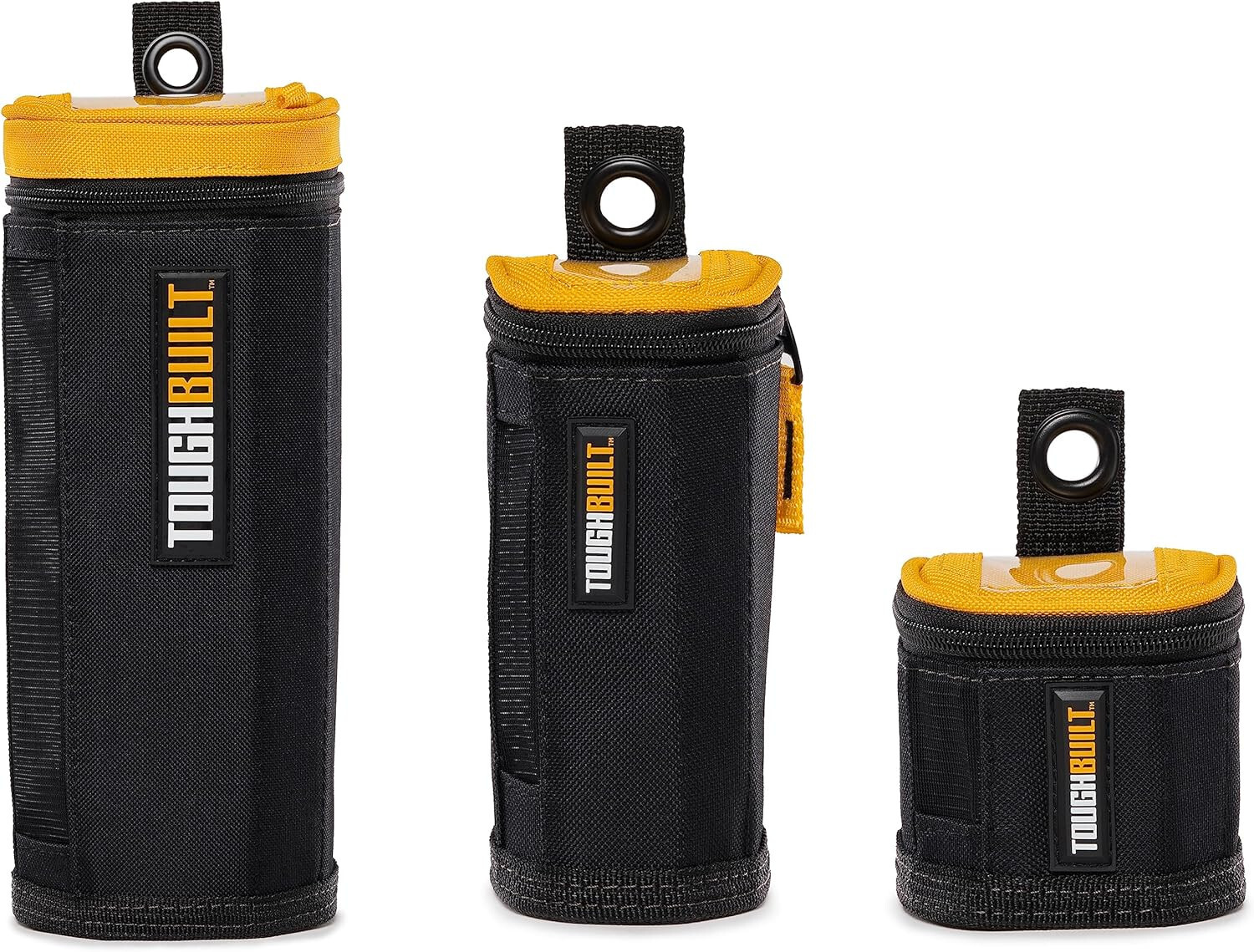 ToughBuilt TB-192-B Tower Softbox Screw Nail Pouch Bag Carpenter Zipper Window