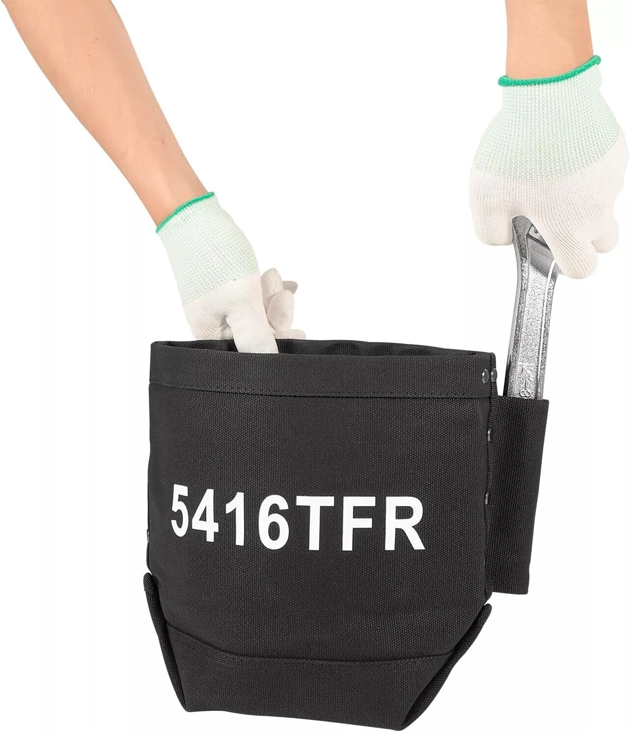 Flame Retardant Tool Kit with Replacement Probe Tip Hole, Black, Water Repellent