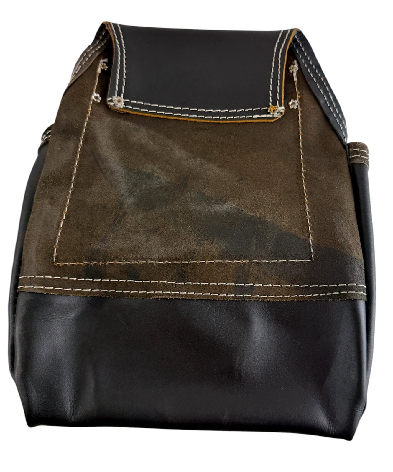 Oil Tanned Leather Tool Pouch/Bag, Carpenter, Construction, Frame…