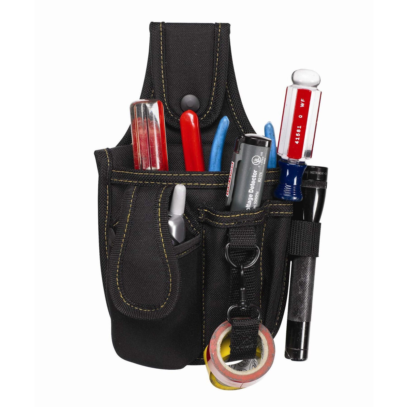 Clc Ercraft 1501 Poly Tool And Cell Phone Holder 4pocket Multi Medium