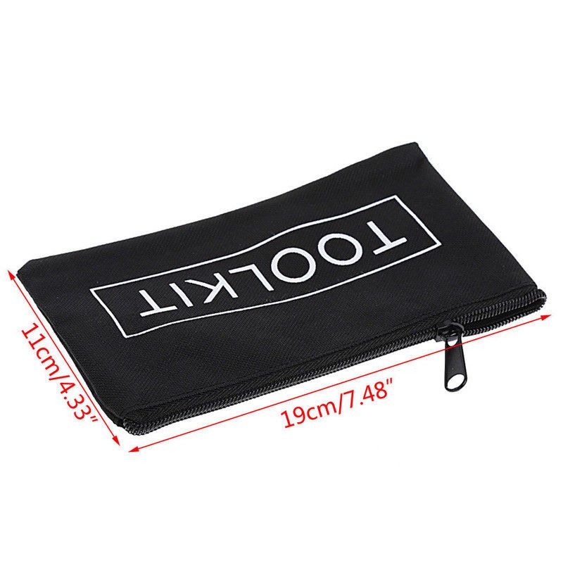 Portable Tool Kit Storage Bag 19*11cm Oxford Cloth 600D Multi-Function