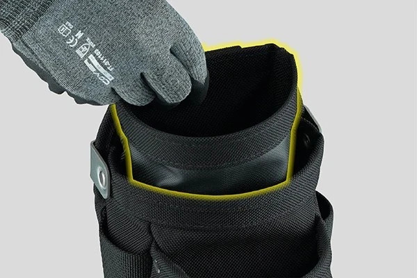 Tajima SFKBNC-2SS Cordura Nylon Tool Pouch 2-Tier Extra Small Detachable Holder