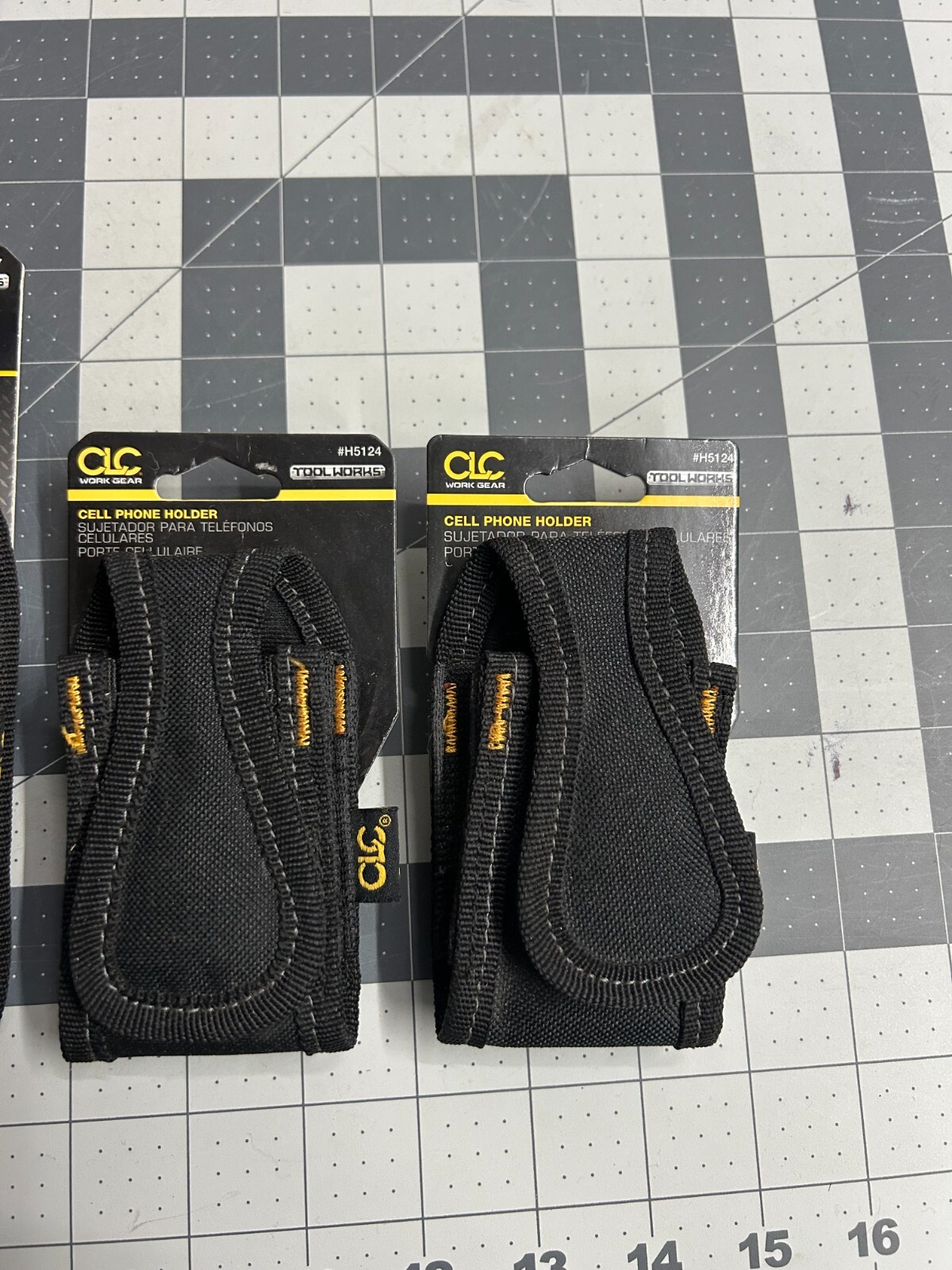 NOS 4-pack lot CLC 1 pocket Cell Phone Holder Work Construction Belt 3505 5127