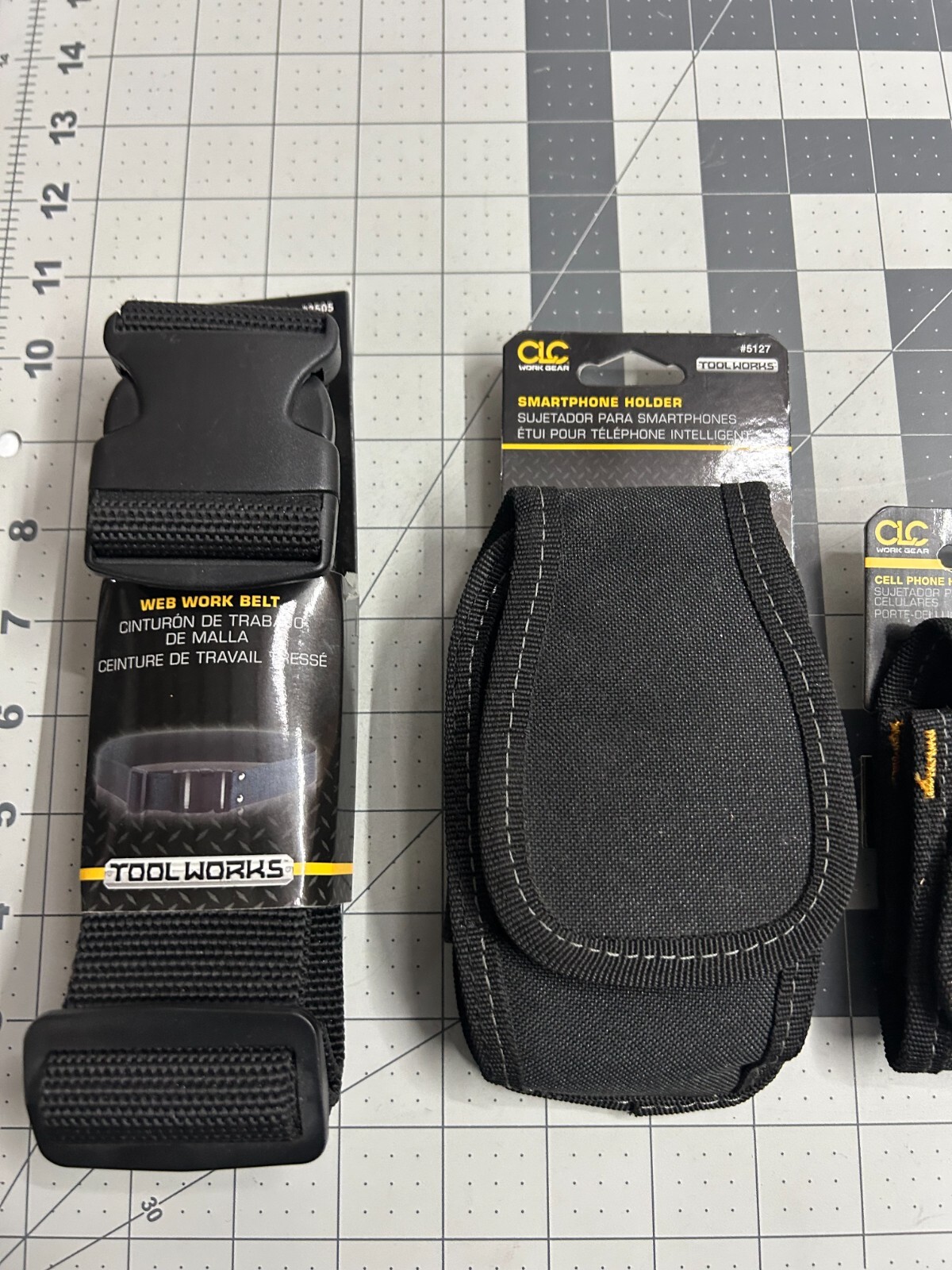NOS 4-pack lot CLC 1 pocket Cell Phone Holder Work Construction Belt 3505 5127