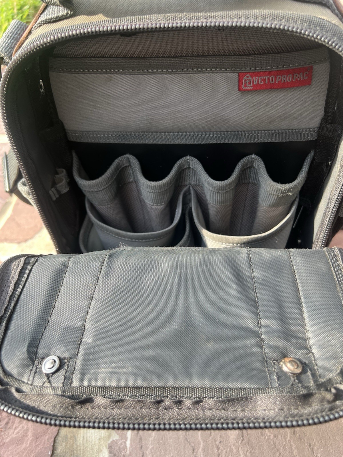 Veto Pro Pac Tech-Pac MC Compact Full-Featured Service Tech Tool Backpack