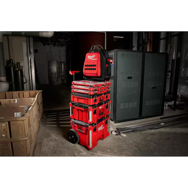 MILWAUKEE Tool Backpack 48-22-8301, Ballistic Nylon, 48 Pockets (US STOCK)