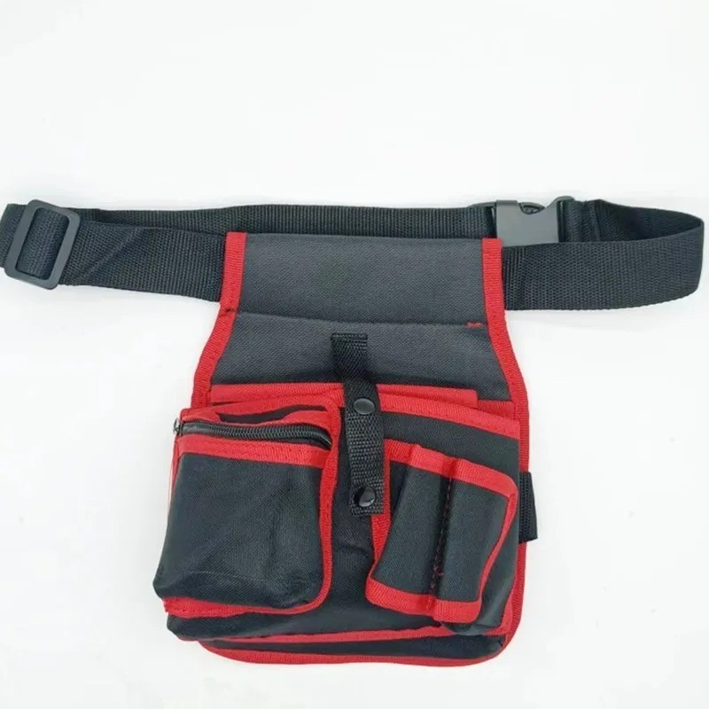 Electrician Waist Pocket Belt Tool Pouch Bag, Hardware Toolkit Work Organizer