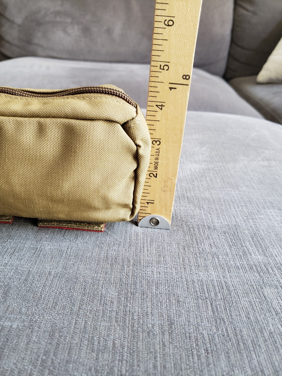 Atlas 46 Tool Roll Bag Yorktow Coyote Brown 7″ Zipped Pouch Accessories Bag NEW!