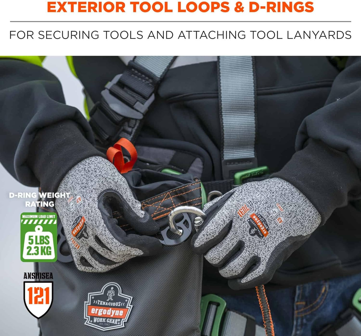 Arsenal 5926 Topped Bolt Bag Tool Pouch – Short, Polyester , Gray