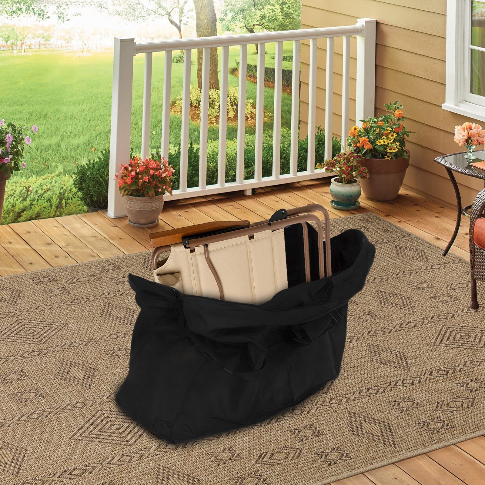 Wheelchair Bag Storage Bag,600D Oxford Cloth Storage Bag with Zipper Waterproof