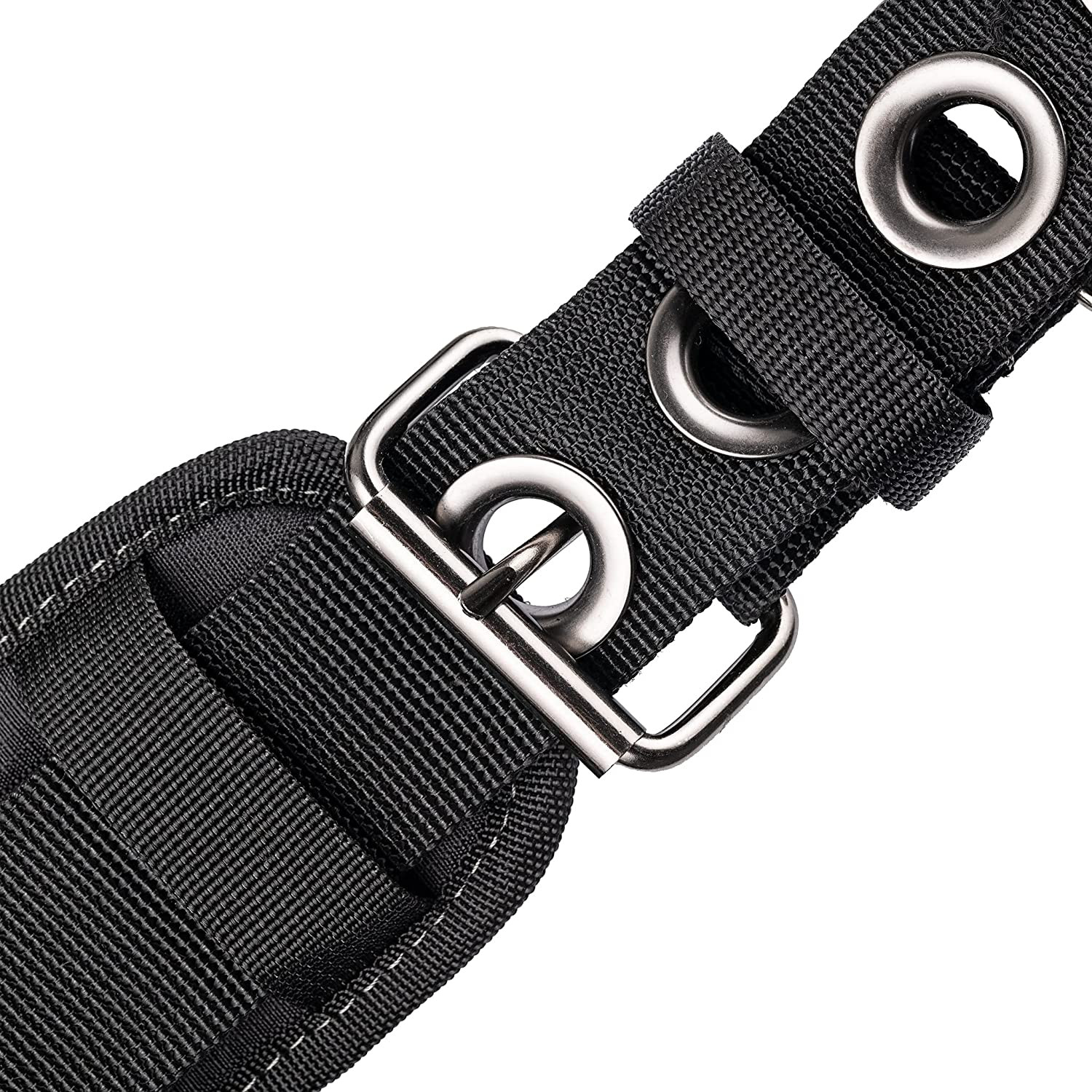 1680 Denier Poly Carpenter’S Tool Belt with Suspenders (HDP400945) Black