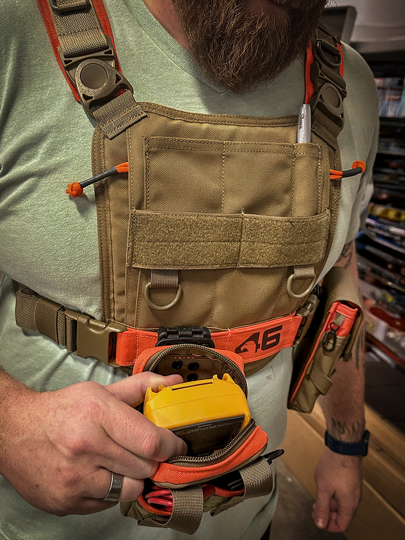 Atlas 46 Bennington Tool Chest Panel™ – V3 Coyote/Orange