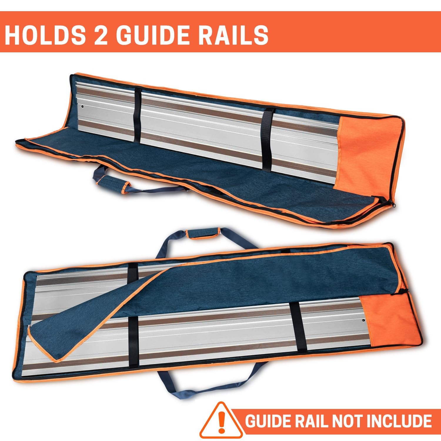 Premium Guide Rail Bag, Double Side Track Saw Bag, Protective Carrying Case f…