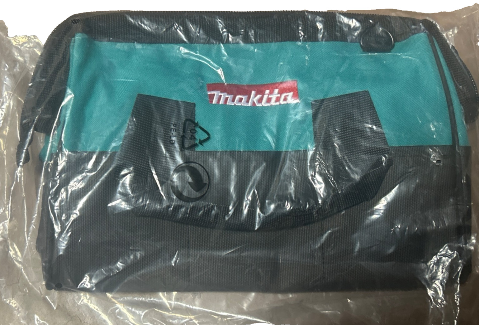 Makita Tool Bag Soft Carry Case Teal Black Zipper Storage Pouch New
