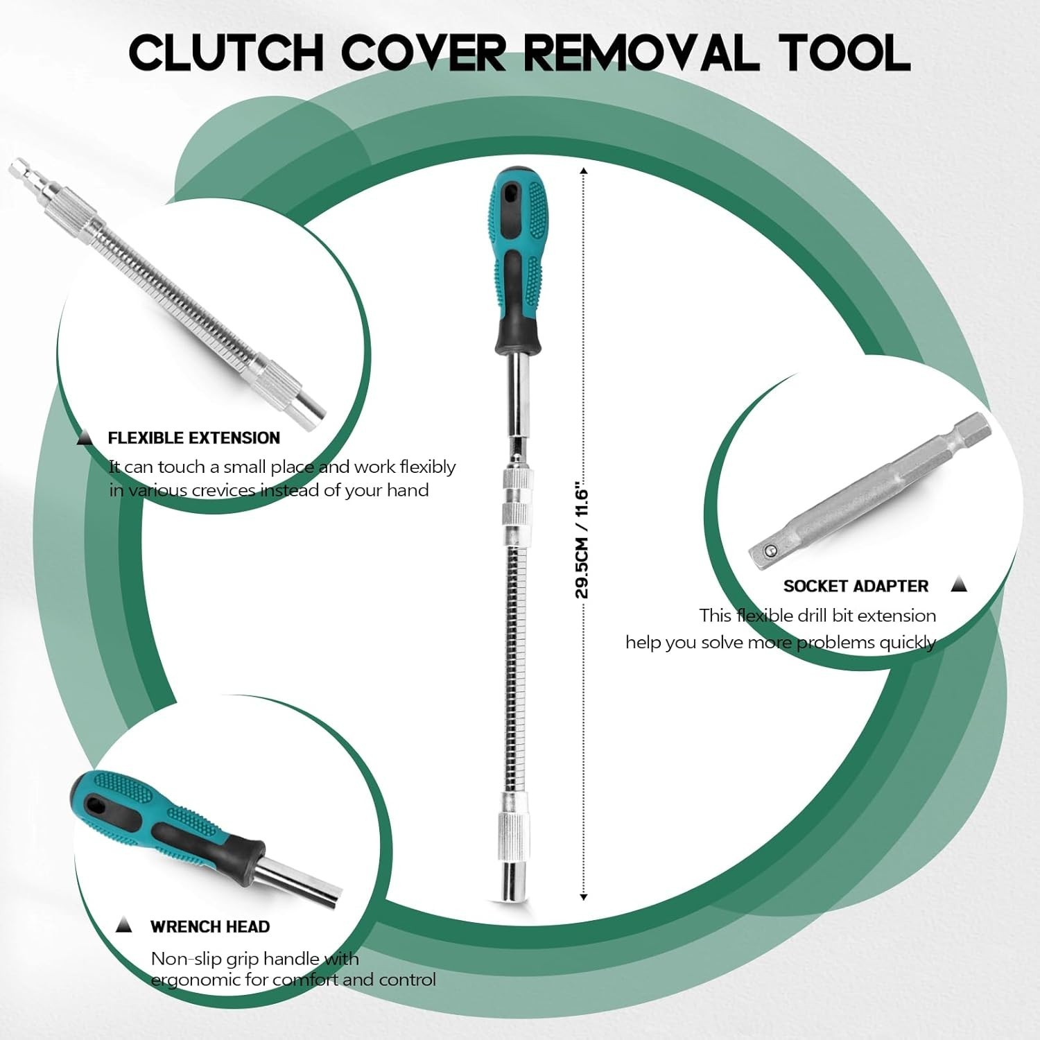 Belt Changing Removal Tools Kit Included Clutch Cover Separate Tool Set Compa…
