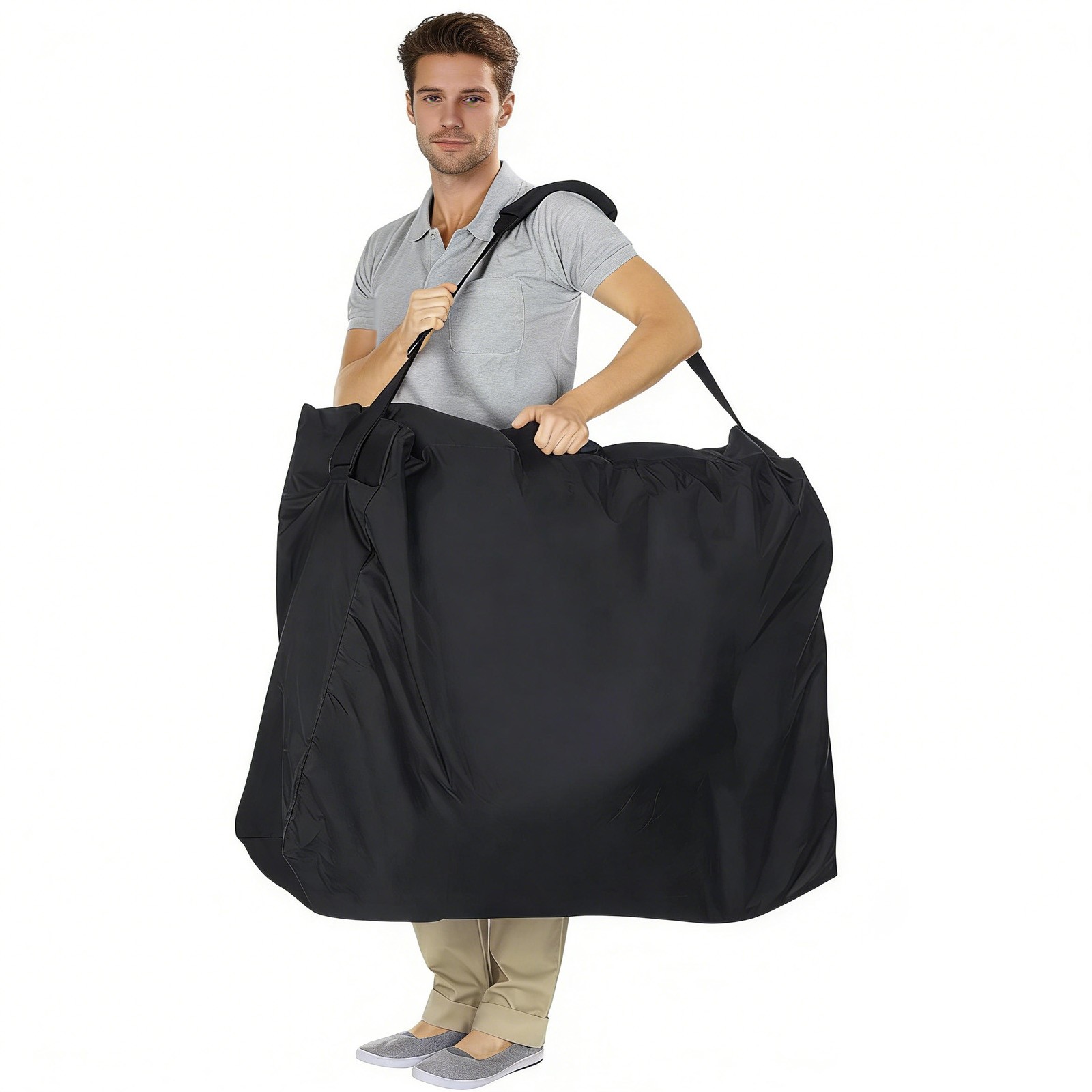 Wheelchair Bag Storage Bag,600D Oxford Cloth Storage Bag with Zipper Waterproof