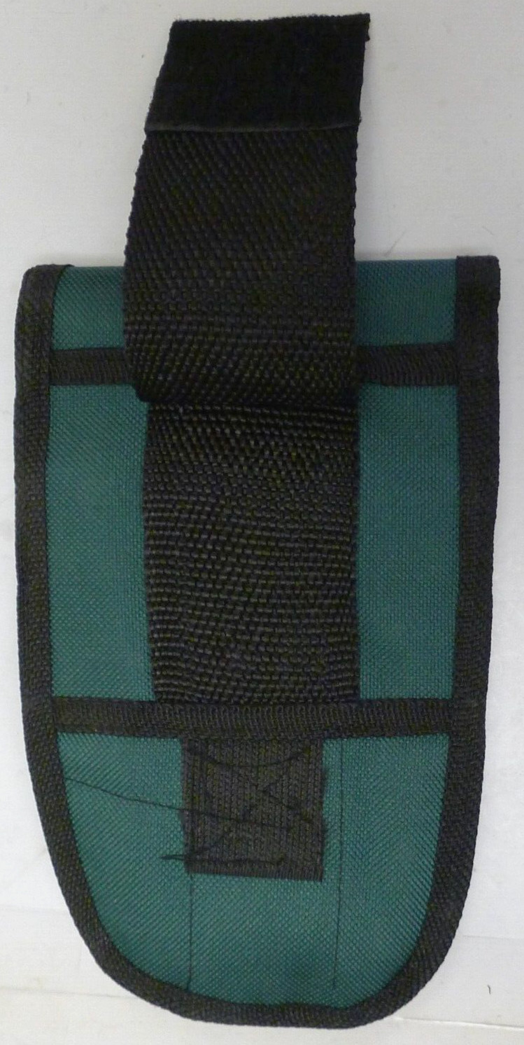 Sheffield Utility Tool Belt Pouch Green w/ Red & White Logo – NEVER USED