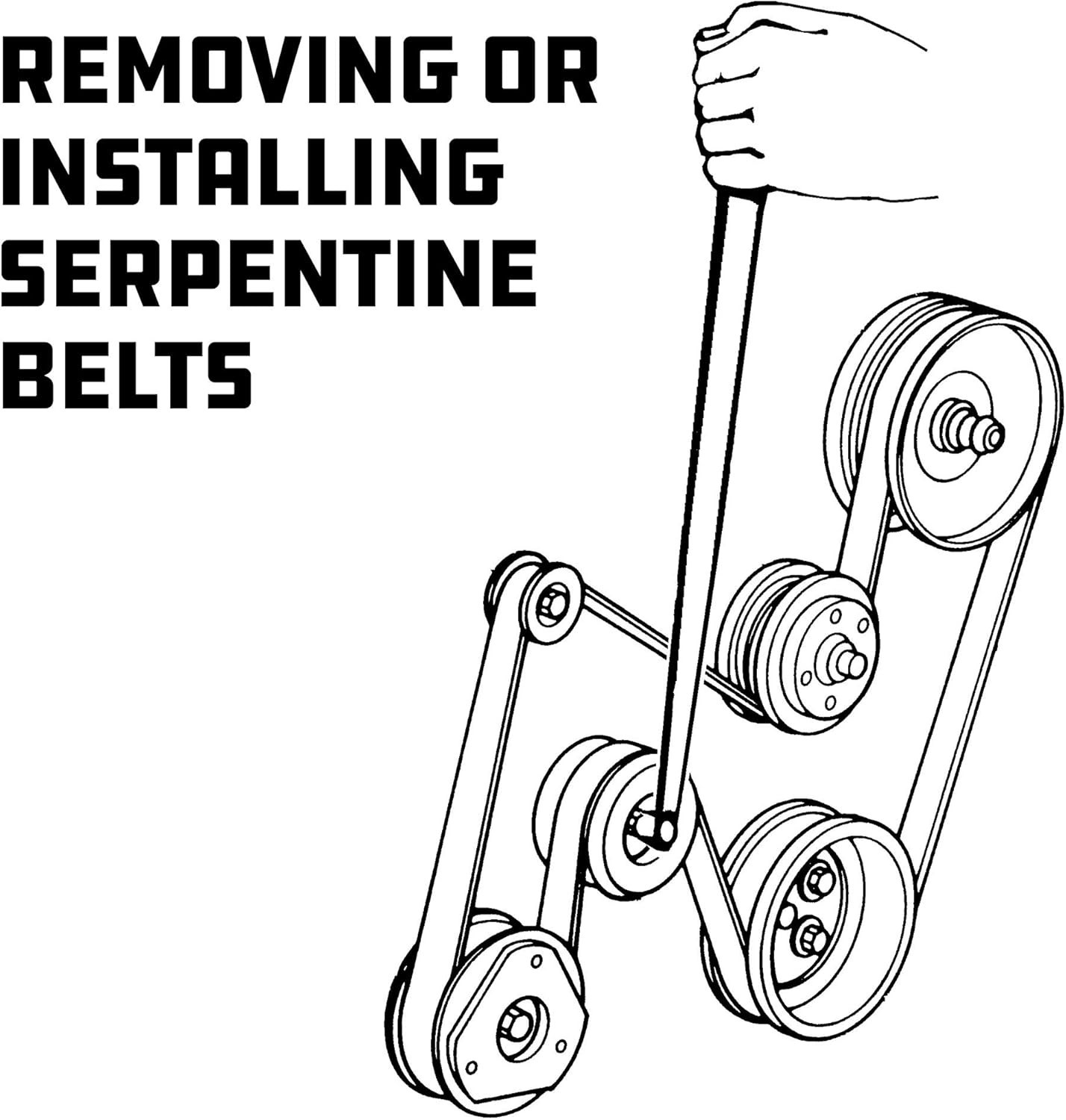 Serpentine Belt Tool Set for Easy Vehicle Maintenance & Installation