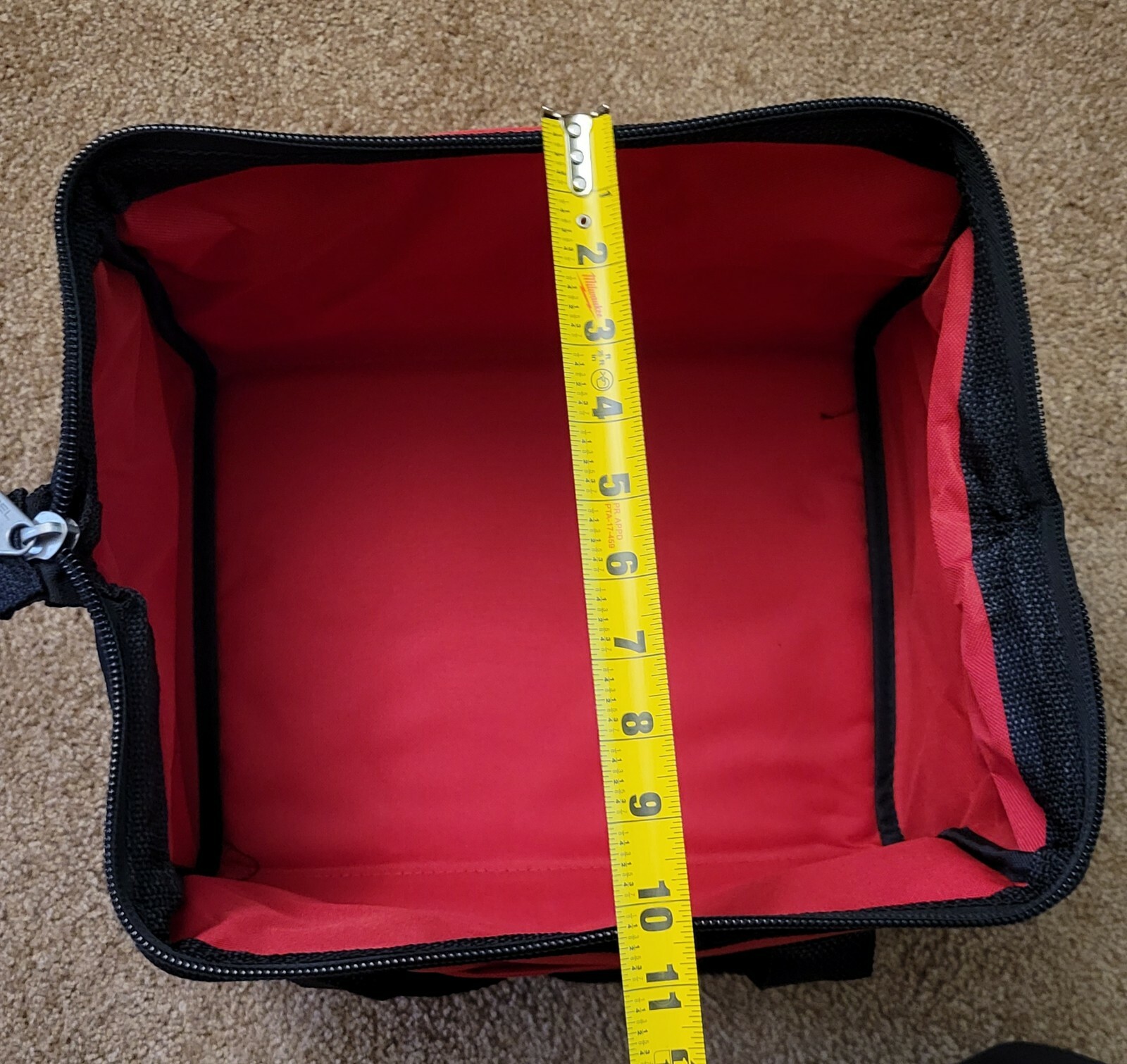 New Milwaukee FUEL M12 13″ Heavy Duty Contractors Tool Bag M18 13″ x 9″ x 10″