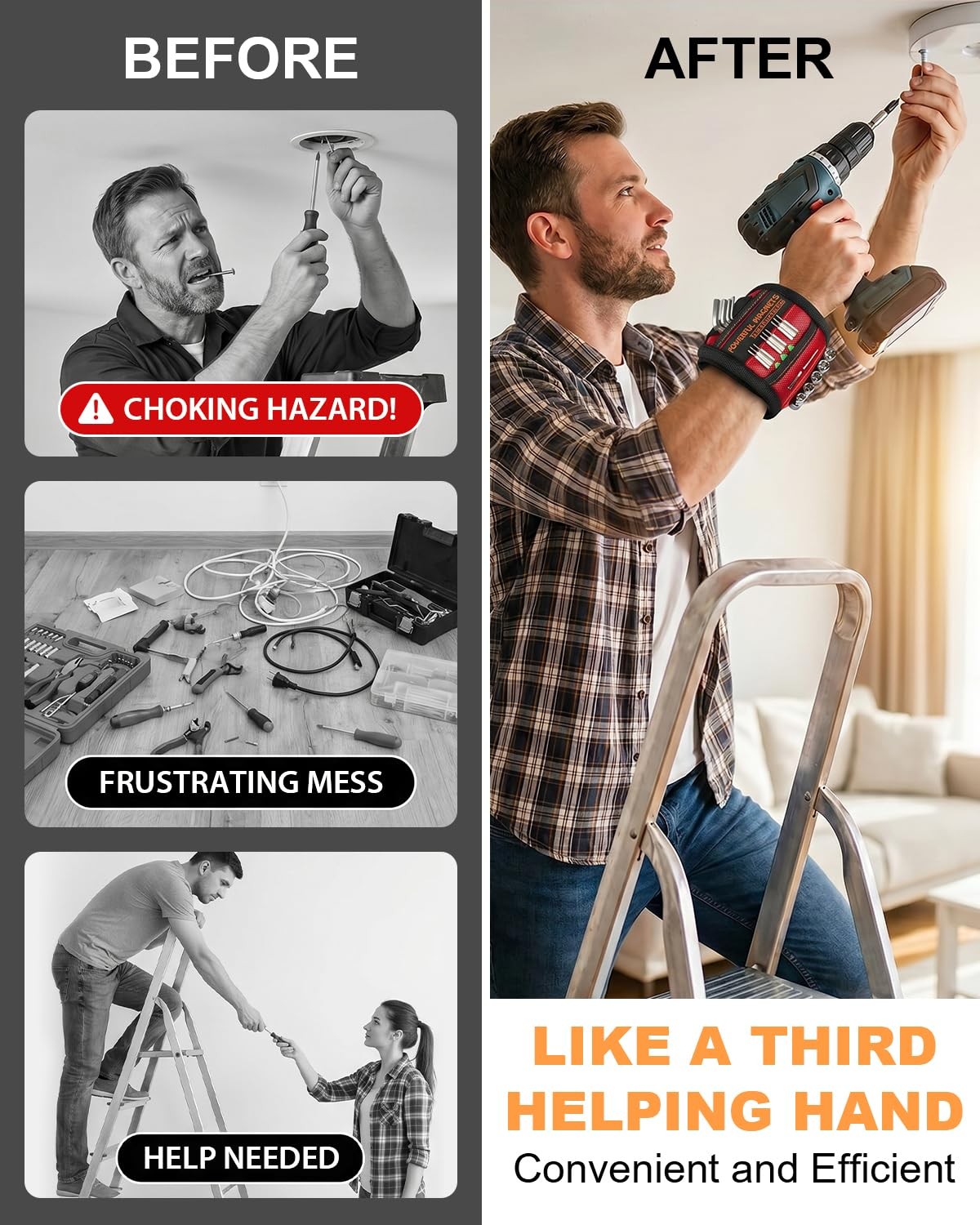 Gifts for Men Dad Stocking Stuffers Adults Cool Gadgets One Size, Red