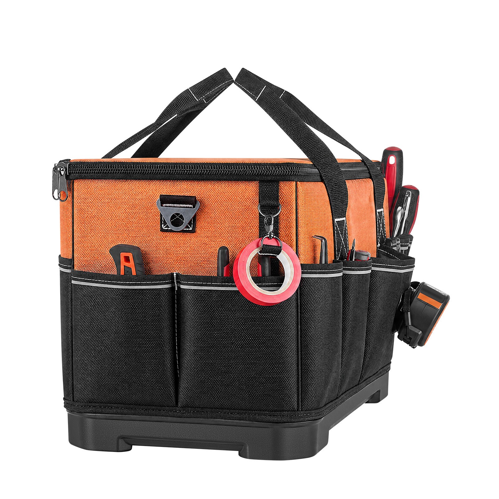 Uimoso 19.1-Inch Tool Bag with 33 Pockets and Water-Resistant Base