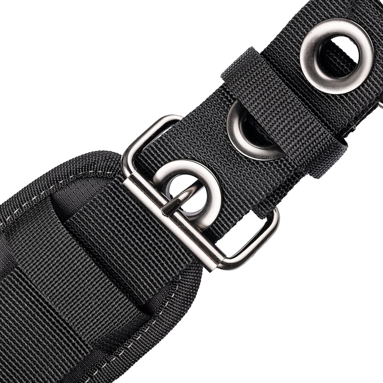 Dead On Tools – 1680 Denier Poly Carpenter’s Tool Belt, Black