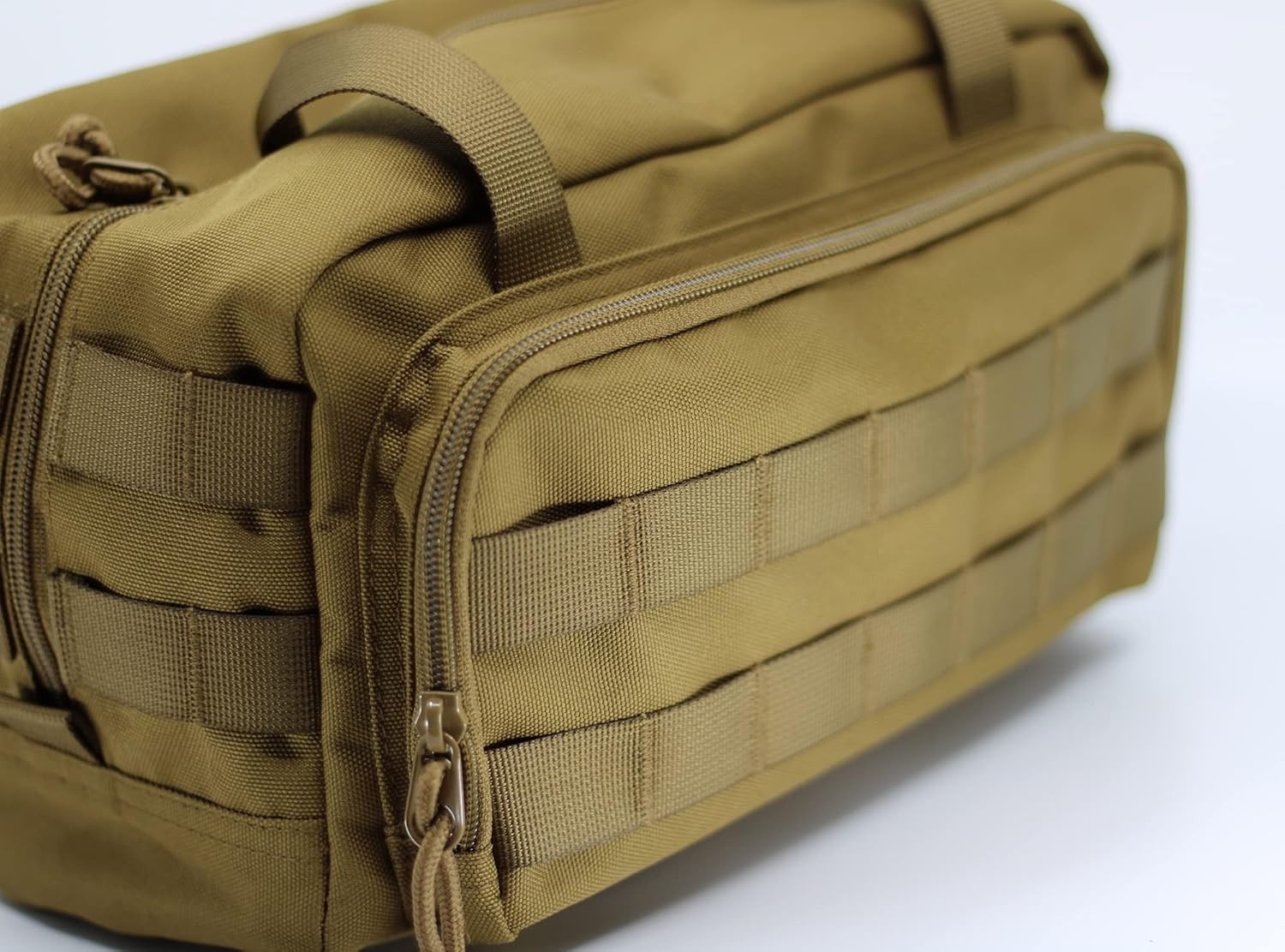 Water-Repellent Tactical Gear Bag with 9 Compartments for Tools and Accessories