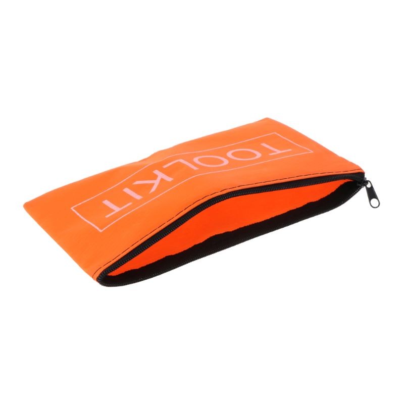 7.7×3.9in Storage Organizer Oxford Cloth Tool Bag Waterproof Zipper Storage Bags