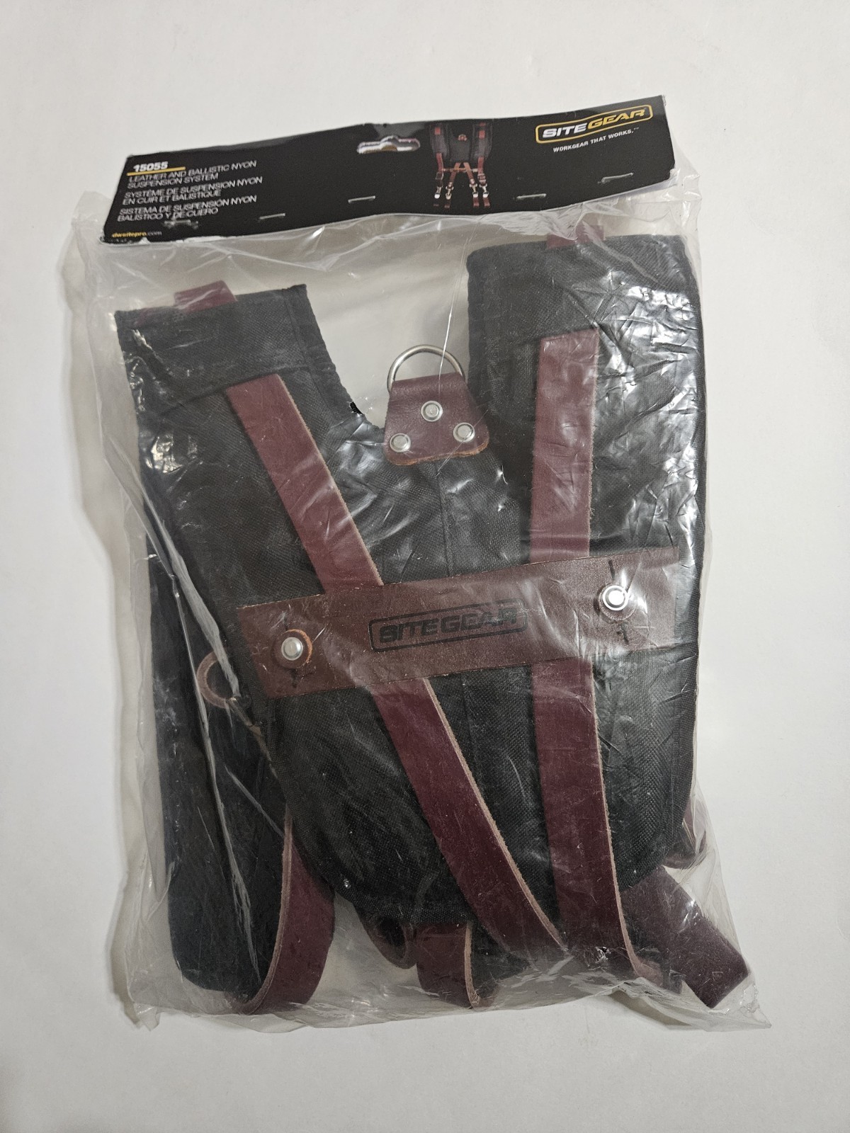 SITEGEAR Hybrid Leather and Ballistic Padded Suspension System