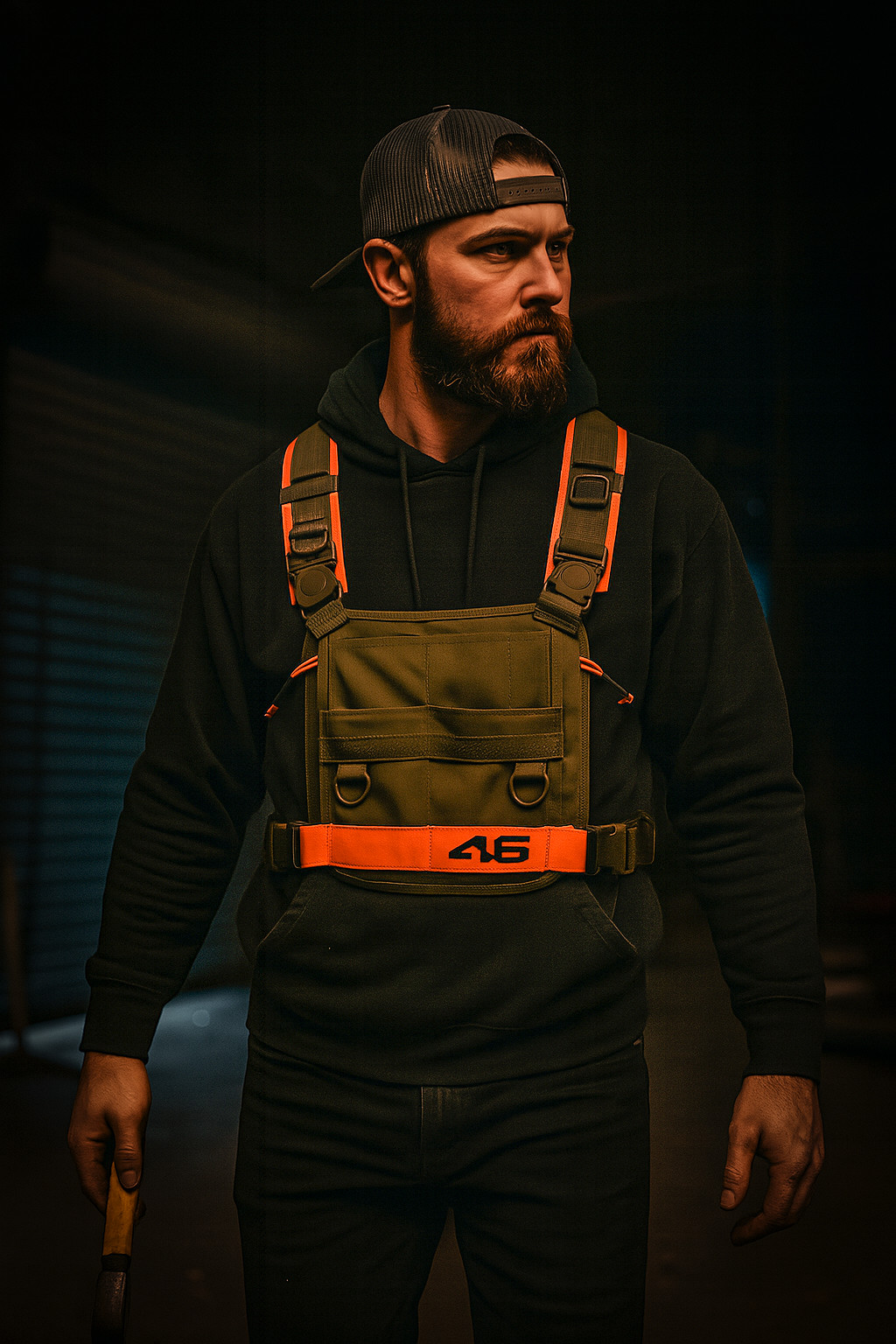 Atlas 46 Bennington Tool Chest Panel™ – V3 Coyote/Orange
