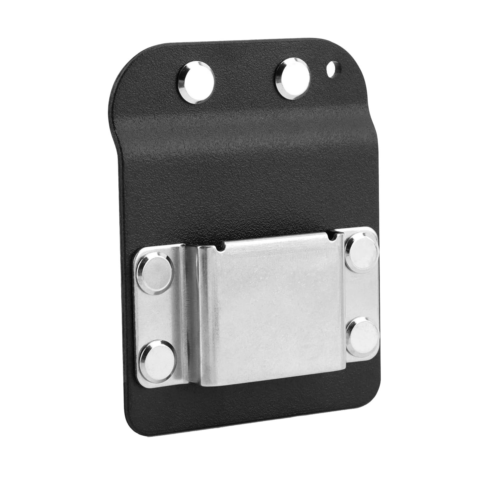 Low Profile Metal Tape Measure Holder For Tool Belt Clip Black Nylon Holster