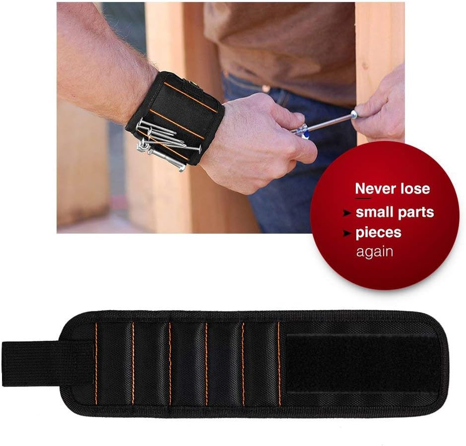 GOOACC G0010A 2-Pack Magnetic Wristbands for Tools and Fasteners