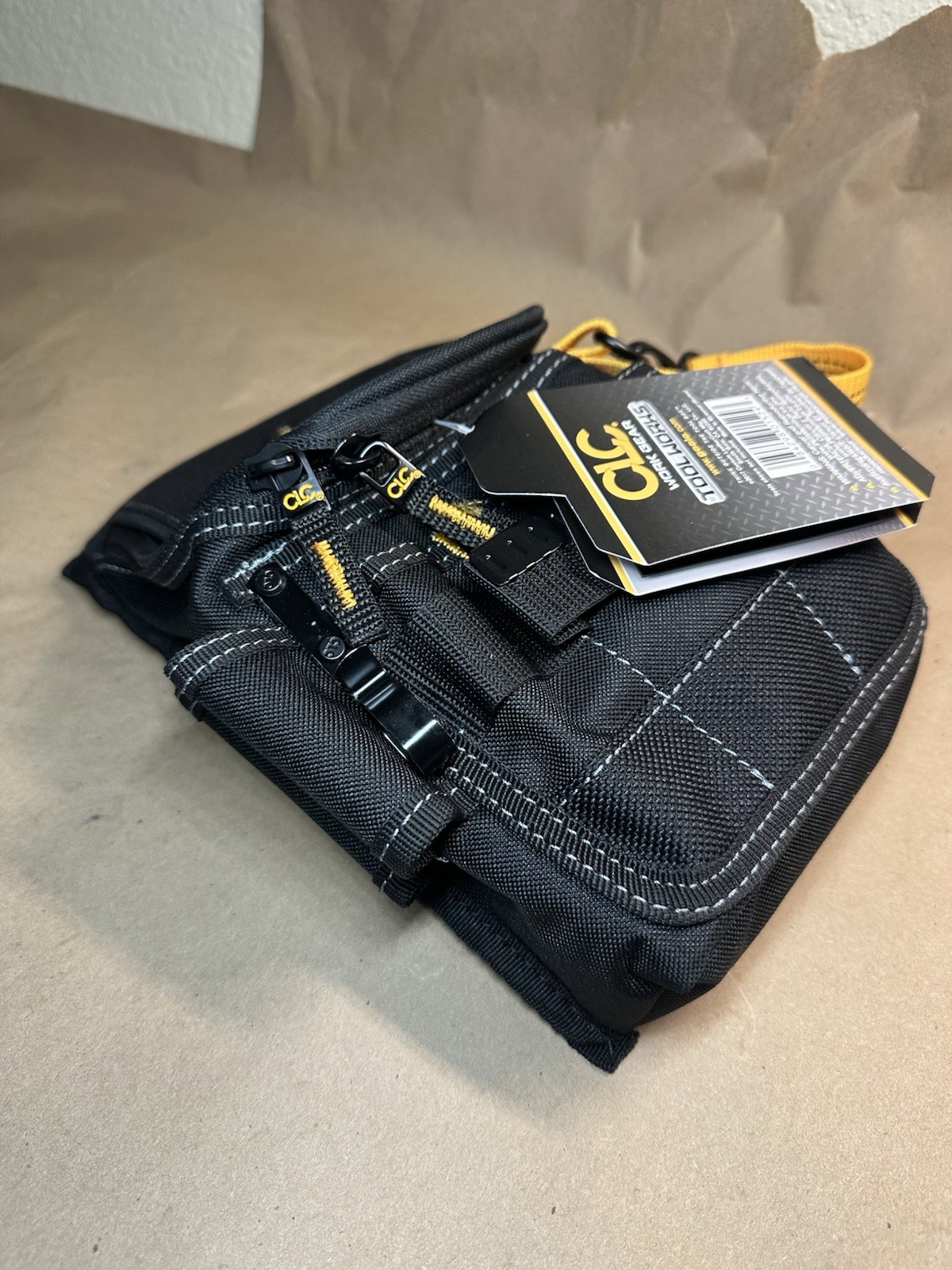 CLC 1524 Medium ZIPTOP Utility Maintenance Electrician Zippered Tool Belt Pouch