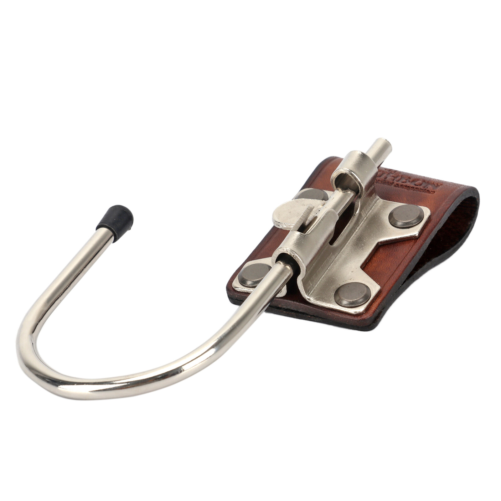 Tourbon Steel Float Tool J Hook for Belt Loop Trowel Power Cord Carrying-Leather