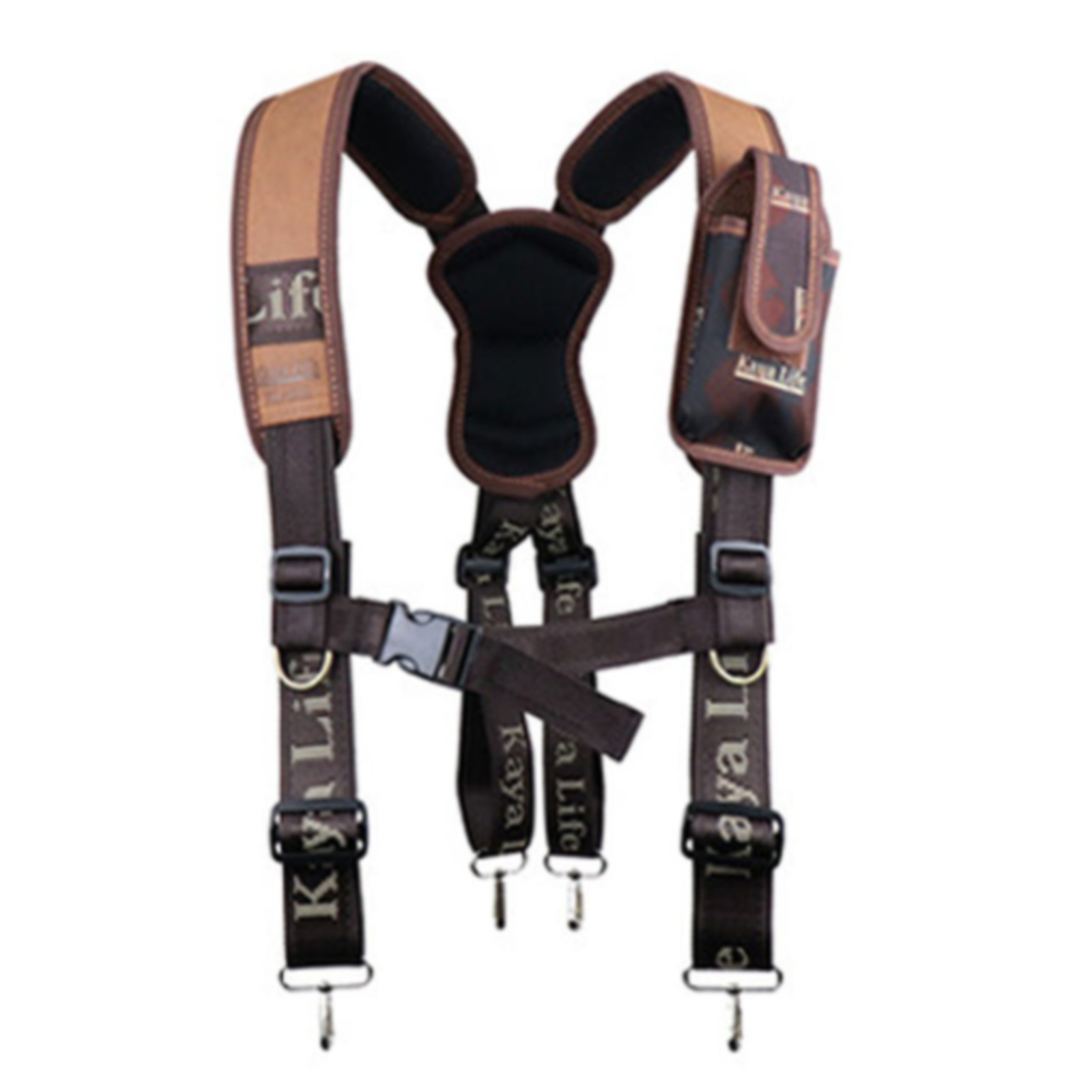 KAYALIFE KL-600 Tool Belt Set w/ Suspenders & Drill Pouch Made in Korea