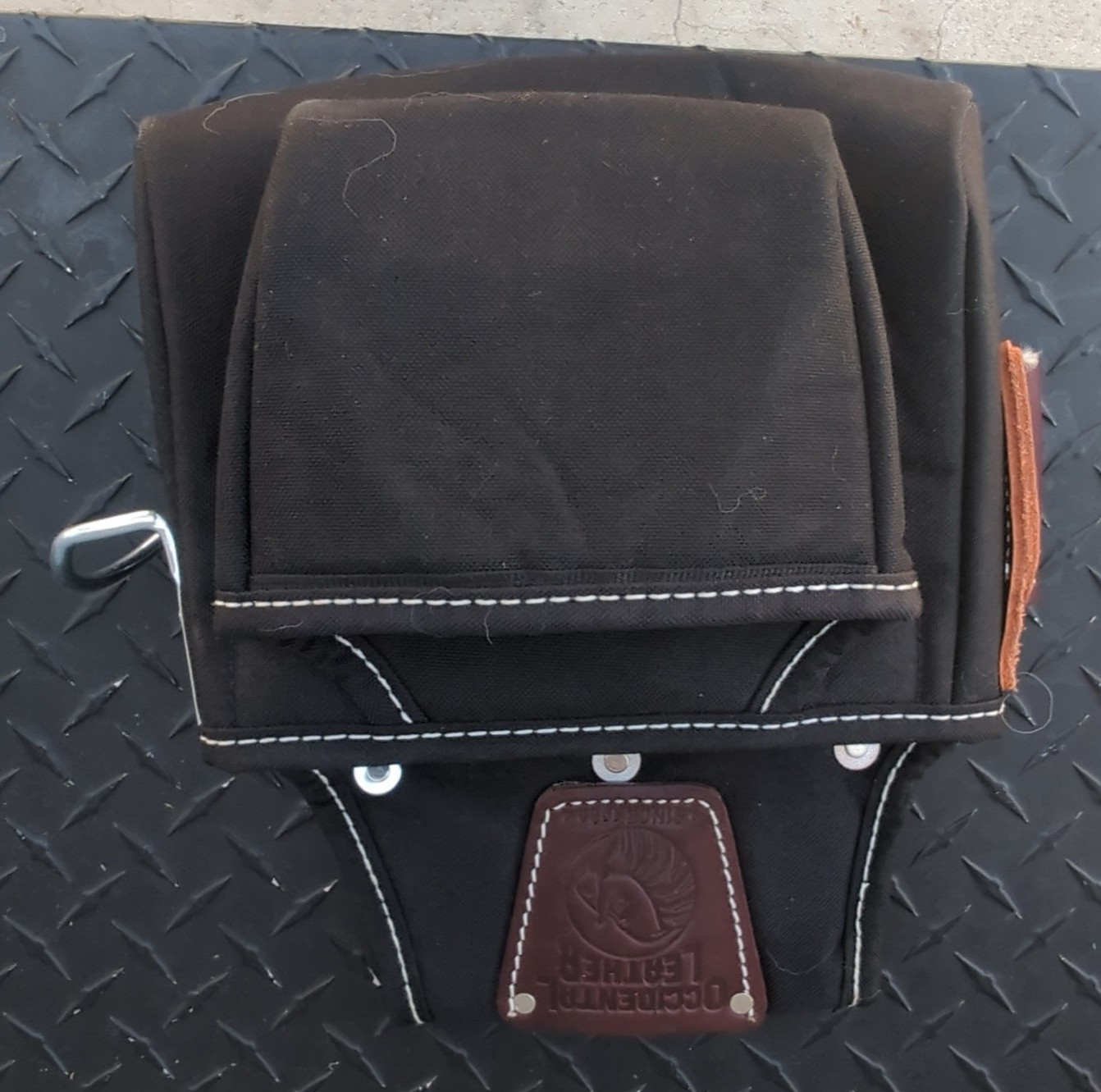 Occidental Leather Oxy Tool Shield 4003 Tool Pouch Hammer Holder Black Leather