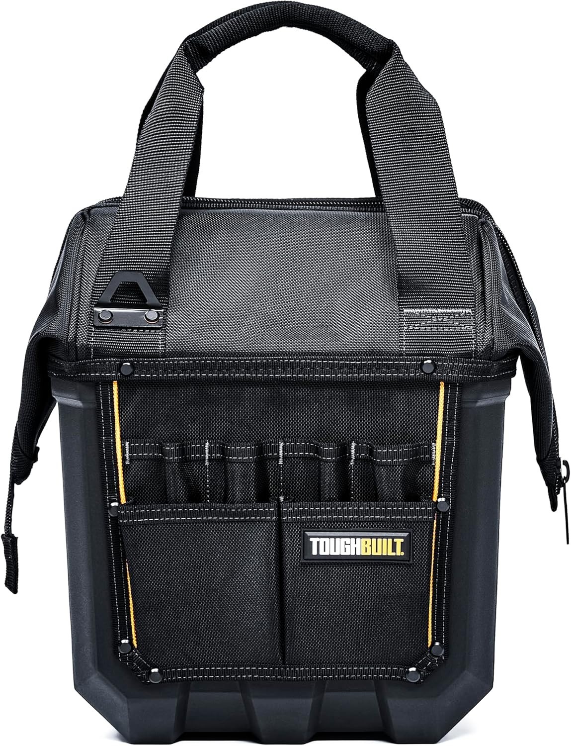 ToughBuilt-Massive Mouth 12″ Tool Bag Compact Wide-Opening Tool Bag, 25 Pockets