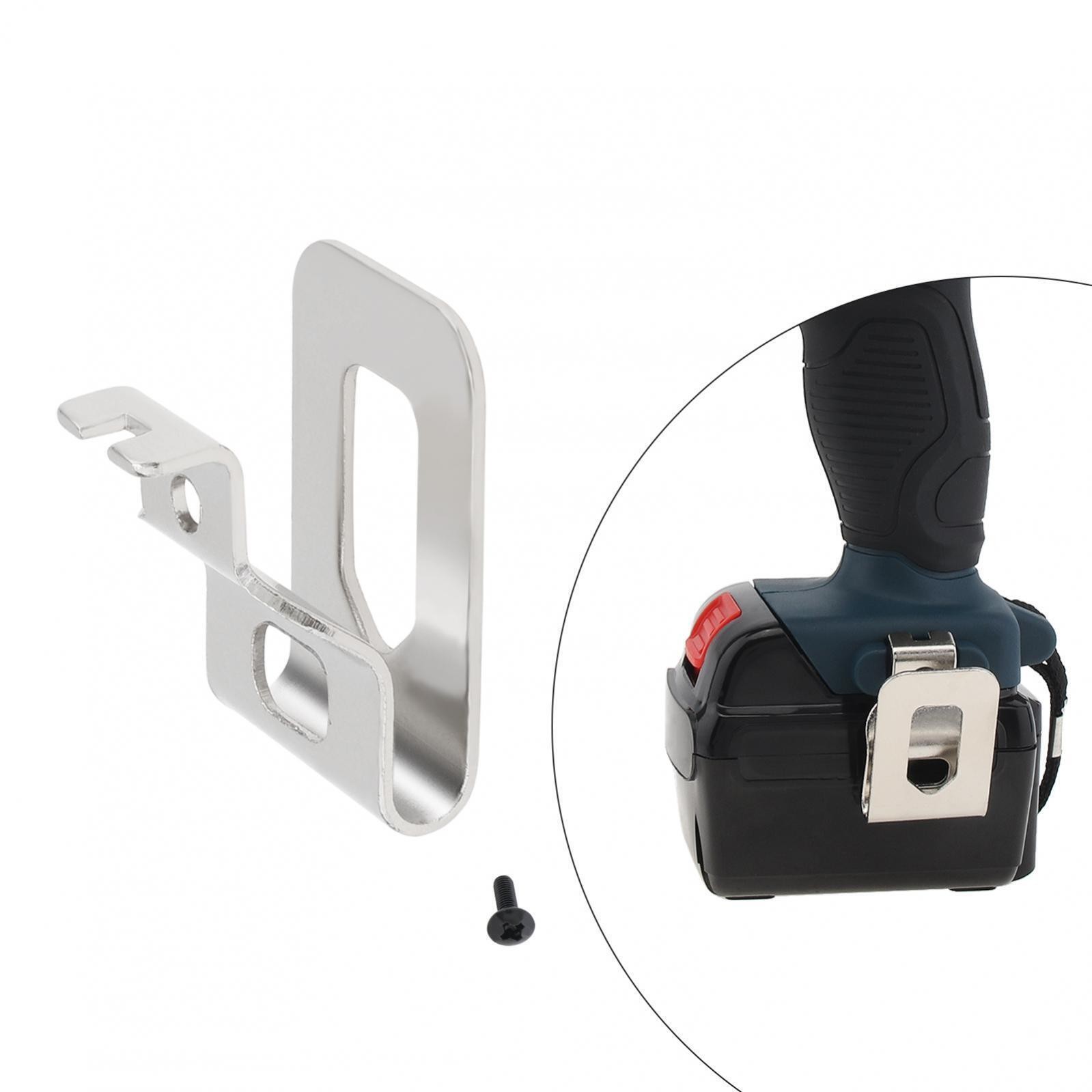 6pcs Electric Drill Belt Clip Replacement Hooks Clips Holder Fit for Dewalt tool