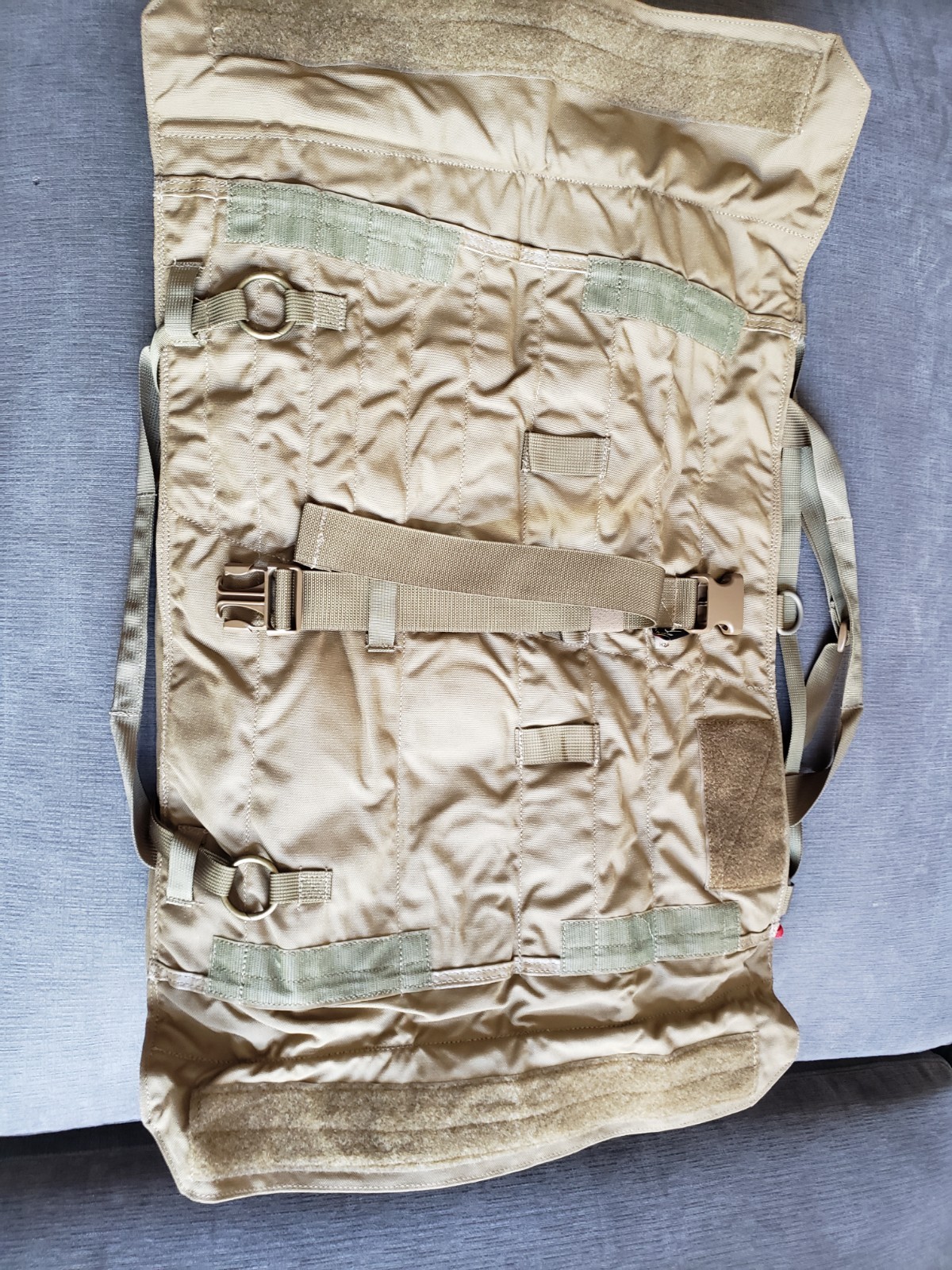 Atlas 46 Yorktrown Large Tool Roll 4 Pouch – Coyote Tan 23″ x 19″ – BRAND NEW!