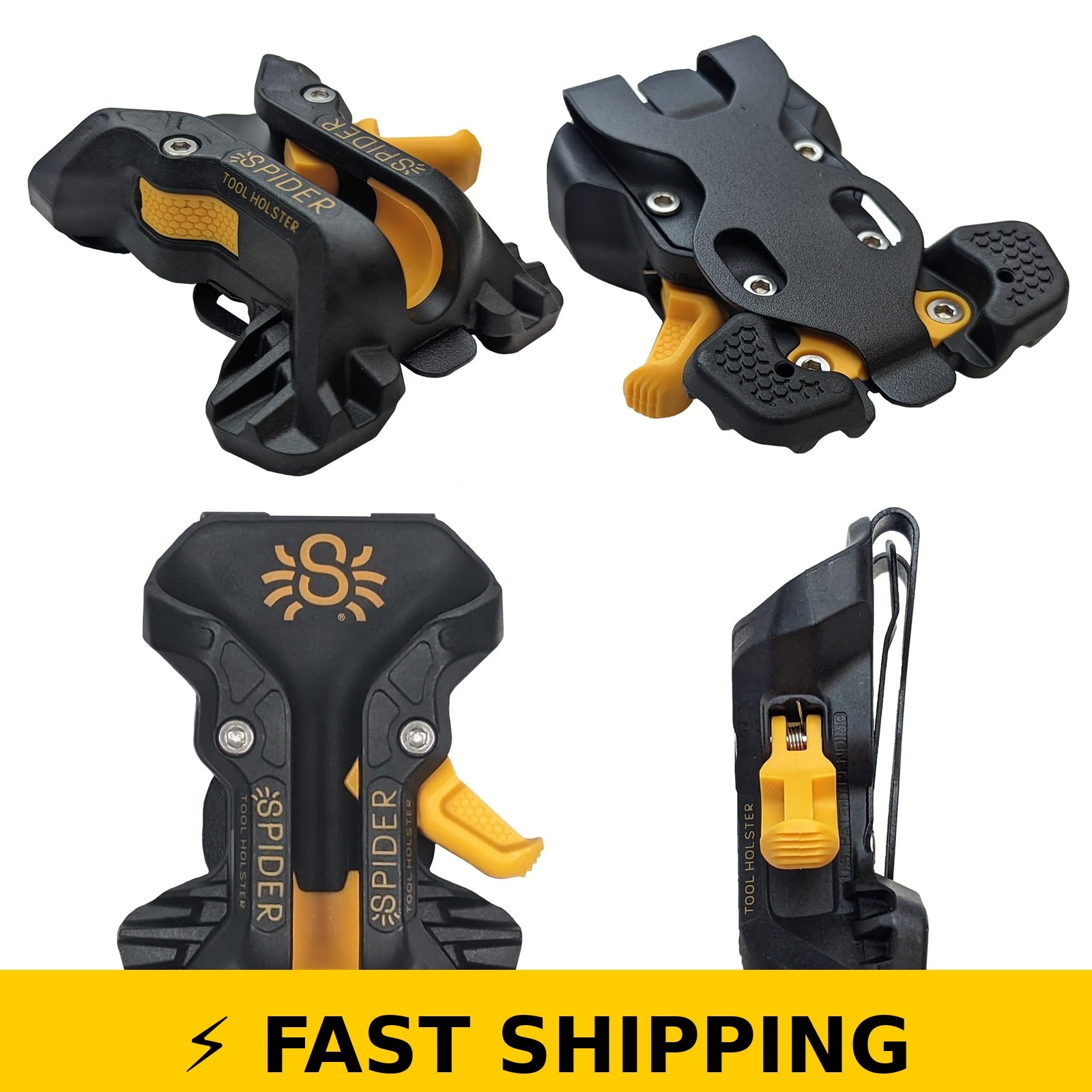Spider Tool Holster – Pro Holster with Driver Pins – Heavy Duty