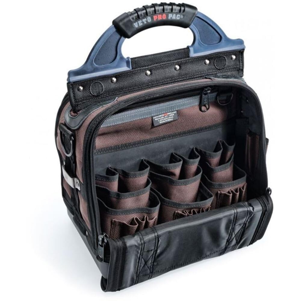 Veto Pro Pac Model LC Tool Bag 9.5 x 13.5 x inches, Black