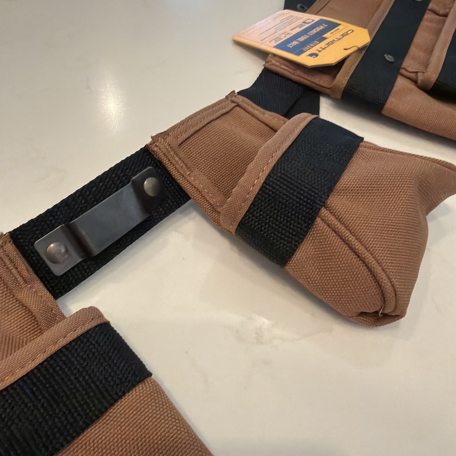 Carhartt 7 Pocket Tool Belt CT0347 Rain defender One Size Fits All NEW WITH TAGS