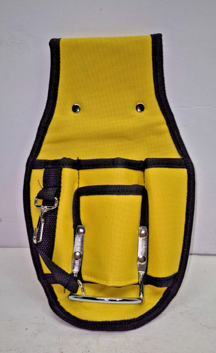 CLC Leather,Canvas Tool Belt With 2 Extra Pouches & Monster Hook Light Use USA