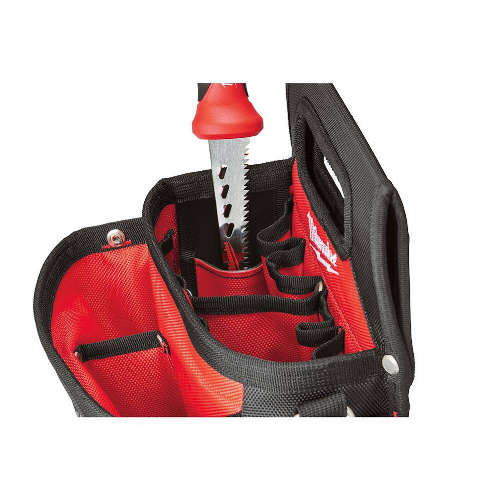 15-Pocket Electricians Tool Pouch/Holster with Quick Adjust Belt and 11-In-1 Mul