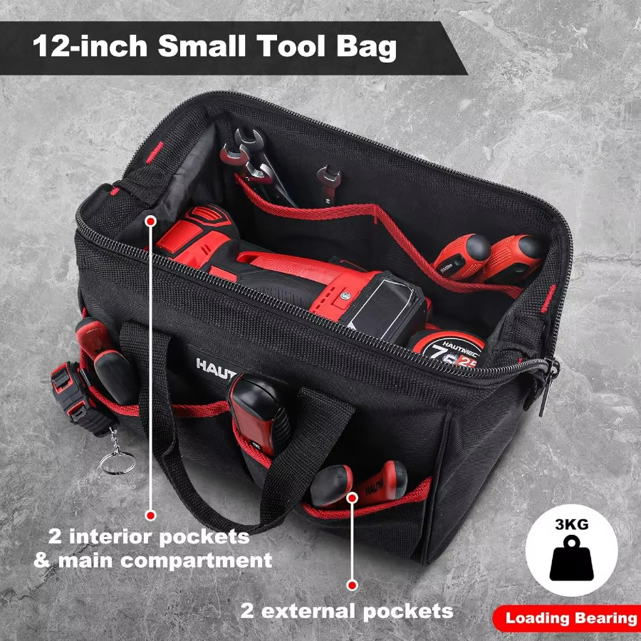 3-Piece Heavy Duty Tool Bag Bundle 1680D Oxford Cloth SHIPS FROM USA