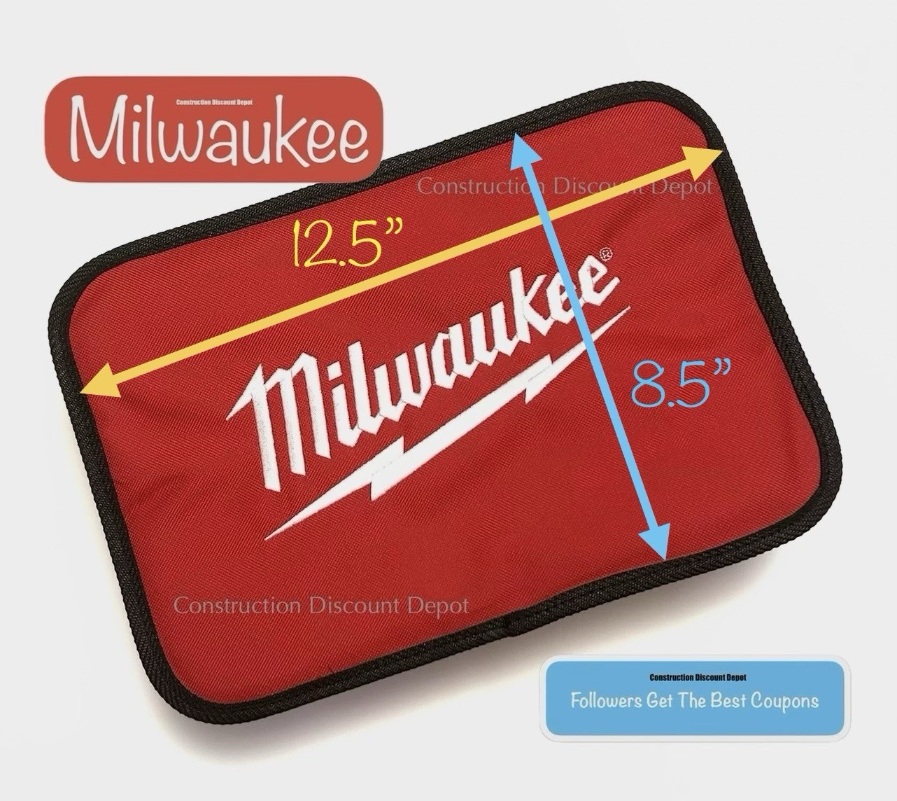 New Milwaukee BAG ONLY M12 Tool Drill Carrying Case