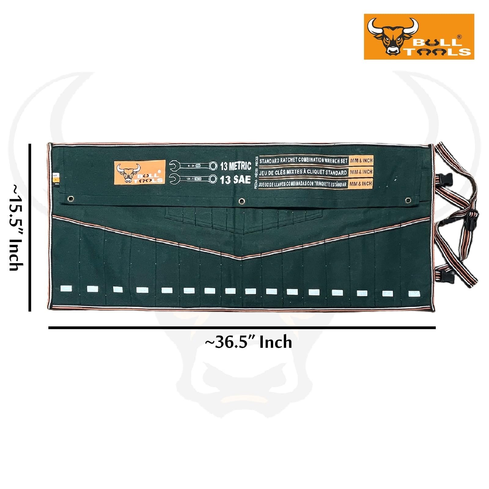 Wrench Set Tool Organizer W 26 Pockets for Tool Set, Metric & SAE Waterproof …
